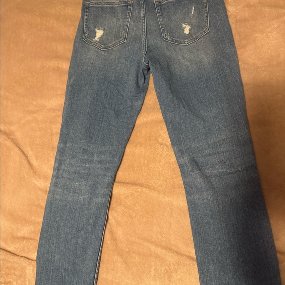 Flying Monkey Light Blue Distressed Jeans - Picture 2 of 4